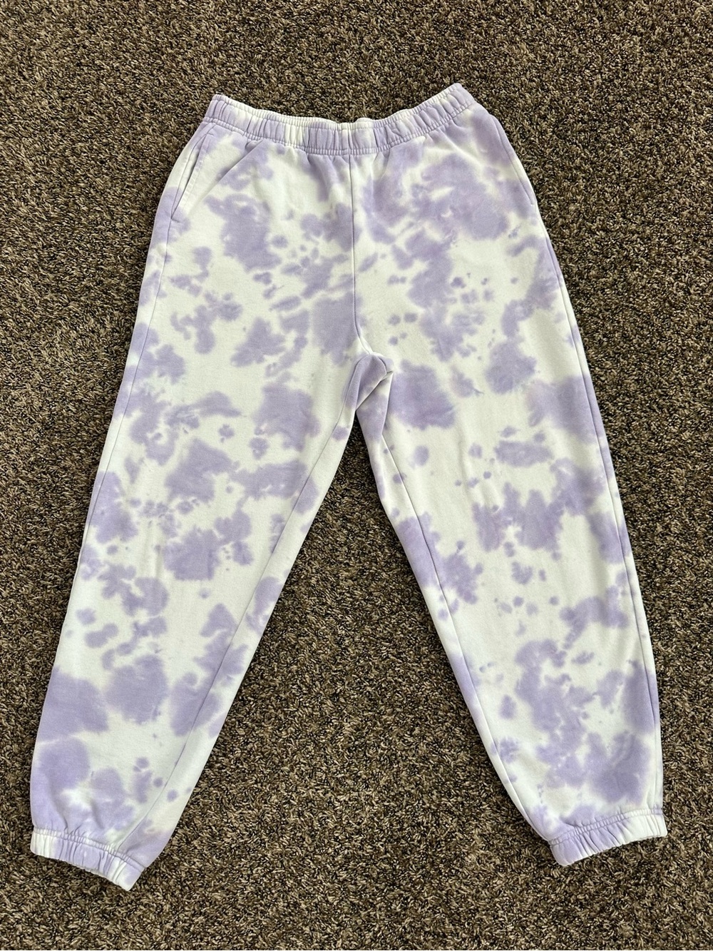 Women’s PacSun Purple Tie-Dye Sweatpants - size medium